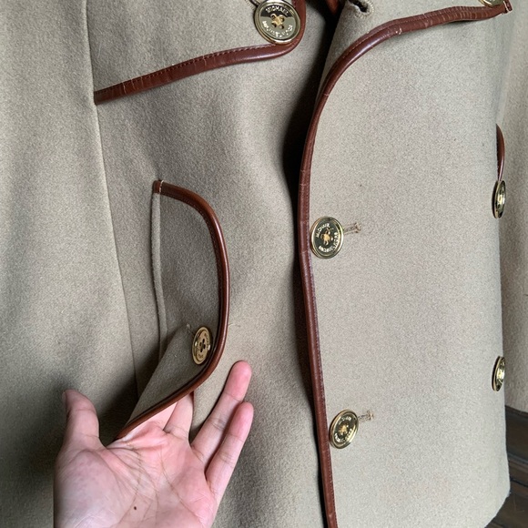 Michael Kors Wool Cape Coat - Small - Picture 5 of 12